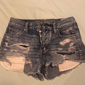 American Eagle Vintage Hi-rise Jean shorts